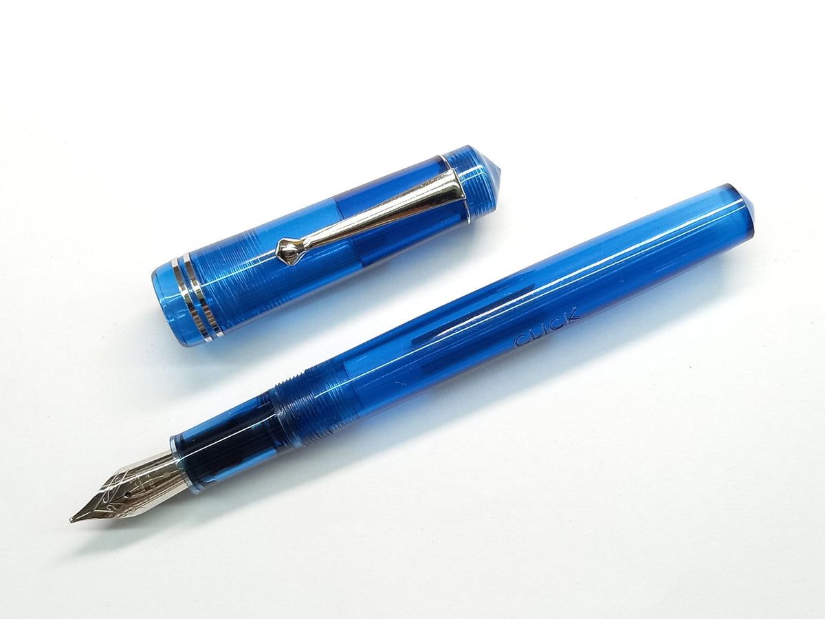 Click Aristocrat Fountain Pen CT Demonstrator Sky Blue The Pen World