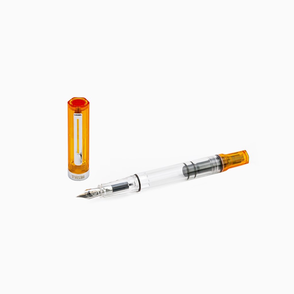 TWSBI Eco Fountain Pen Transparent Orange The Pen World