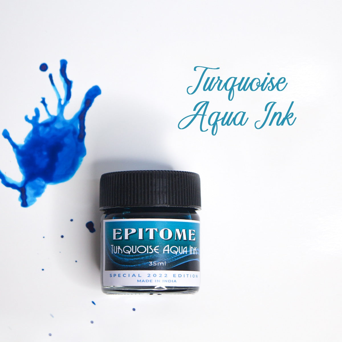 Epitome Fountain Pen Inks Turquoise Aqua 35 ml – The Pen World