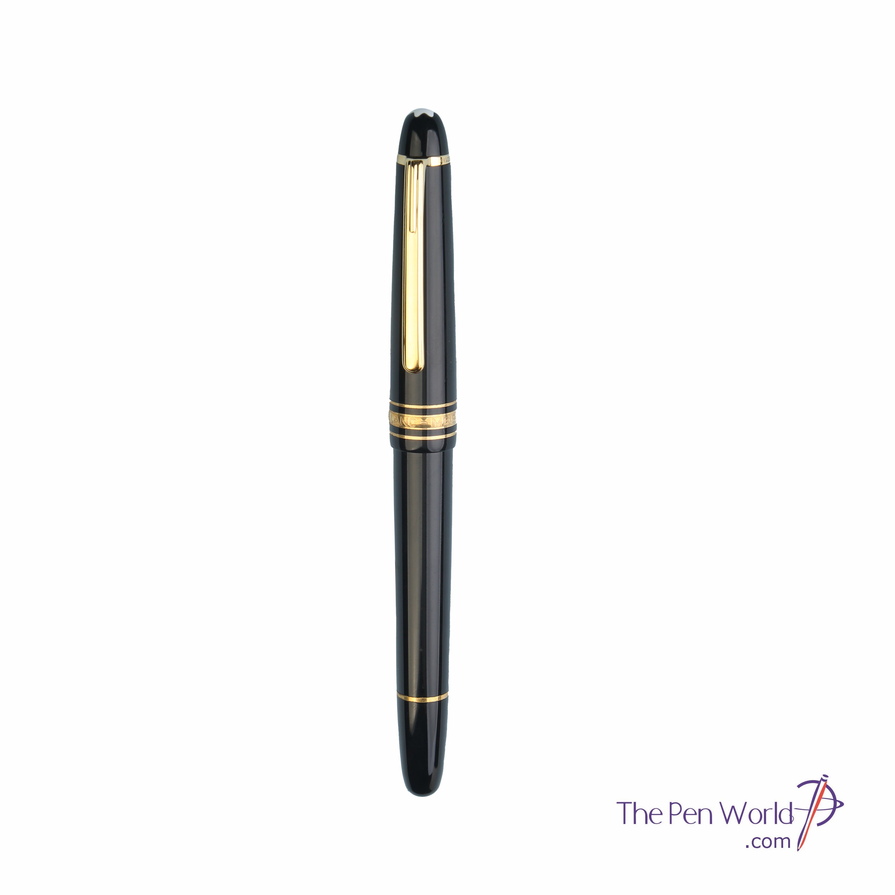 Montblanc 145 Fountain Pen 14k Gold Medium Nib NOS1