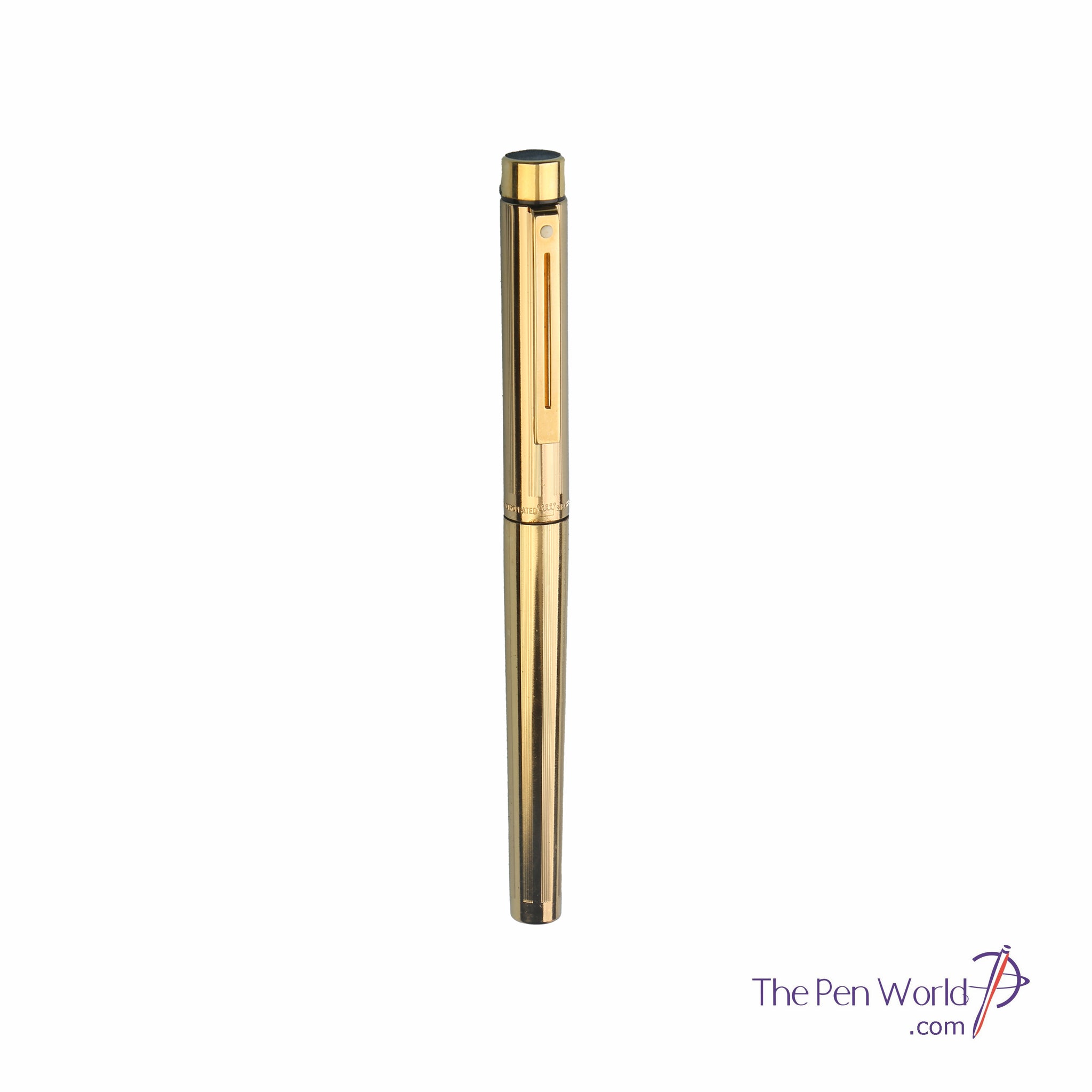 Vintage Sheaffer Targa Fountain Pen and Ballpoint Set with Leather