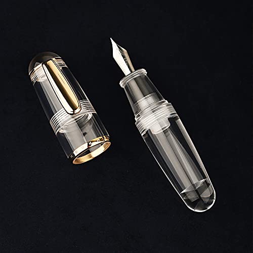 Moonman Majohn Q1 Fountain Pen Mini Transparent Eyedropper The Pen World