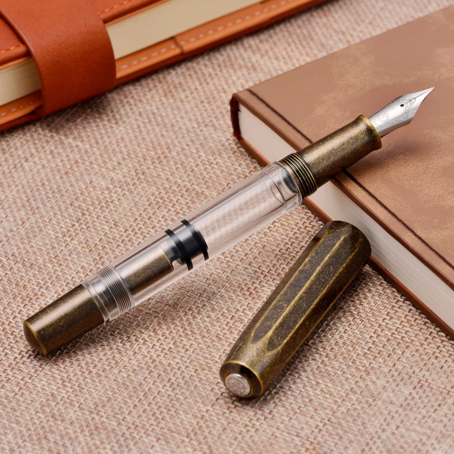 Moonman Majohn T1 Fountain Pen Vintage Brass – The Pen World