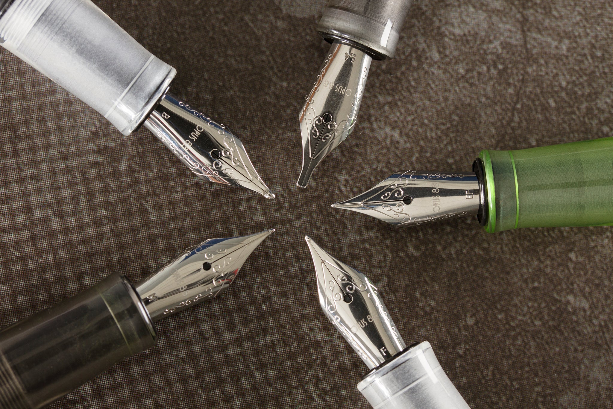 Opus 88 Halo Fountain Pen Blue – The Pen World