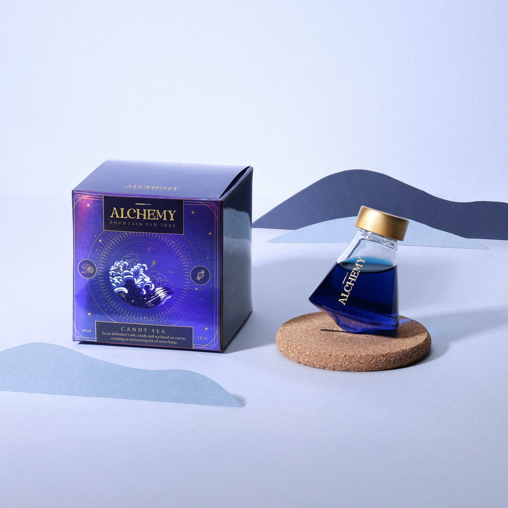 Alchemy Ink Alchemy Fountain Pen Inks - Candy Sea 45 ml – The Pen World