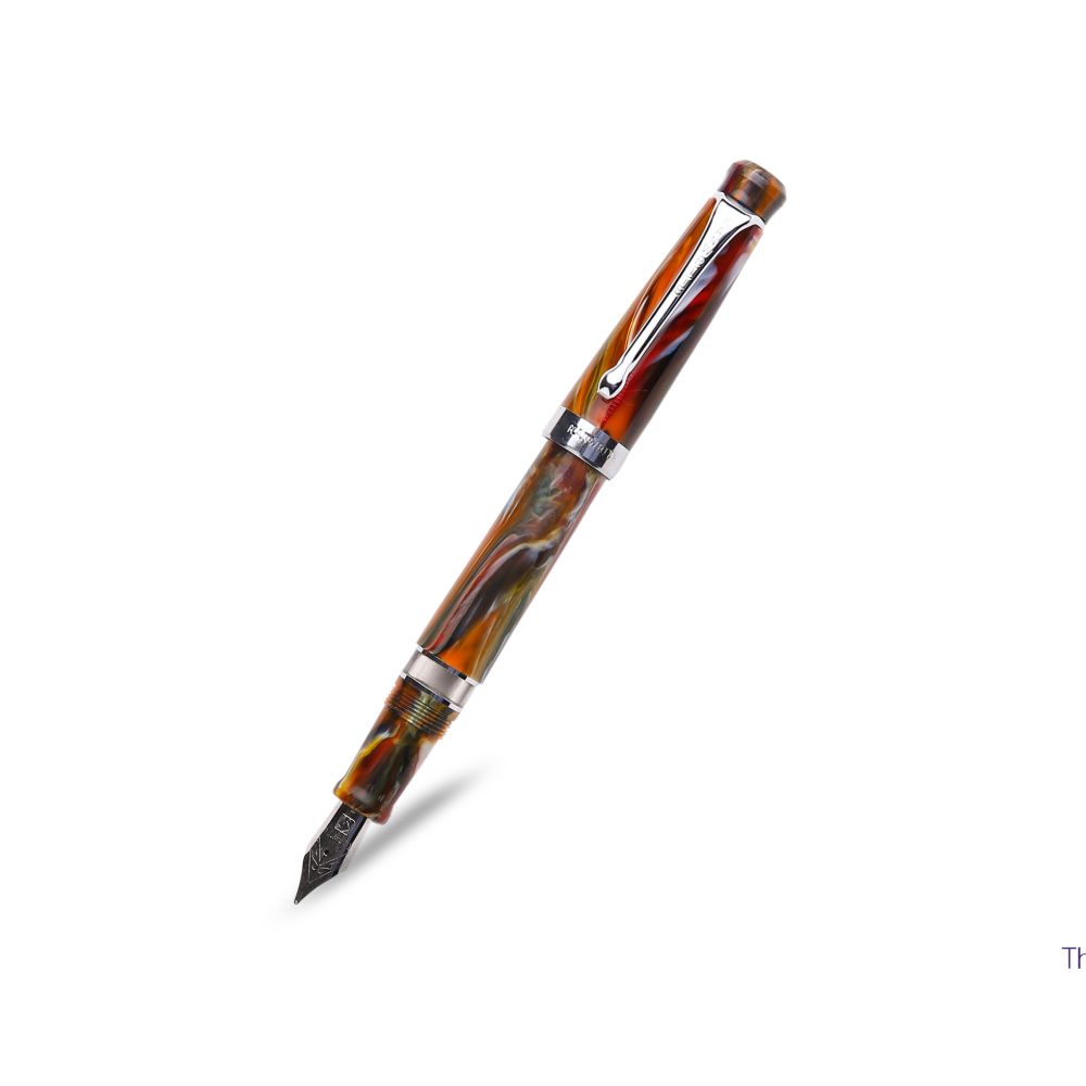 Kanwrite Heritage Fountain Pen Blue Orange Marble – The Pen World