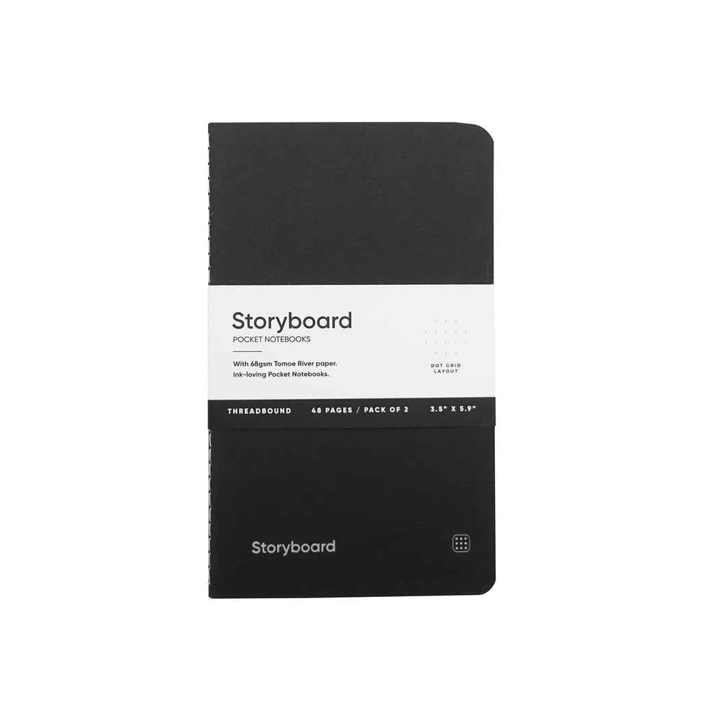 Storyboard Pocket Dotted with Label